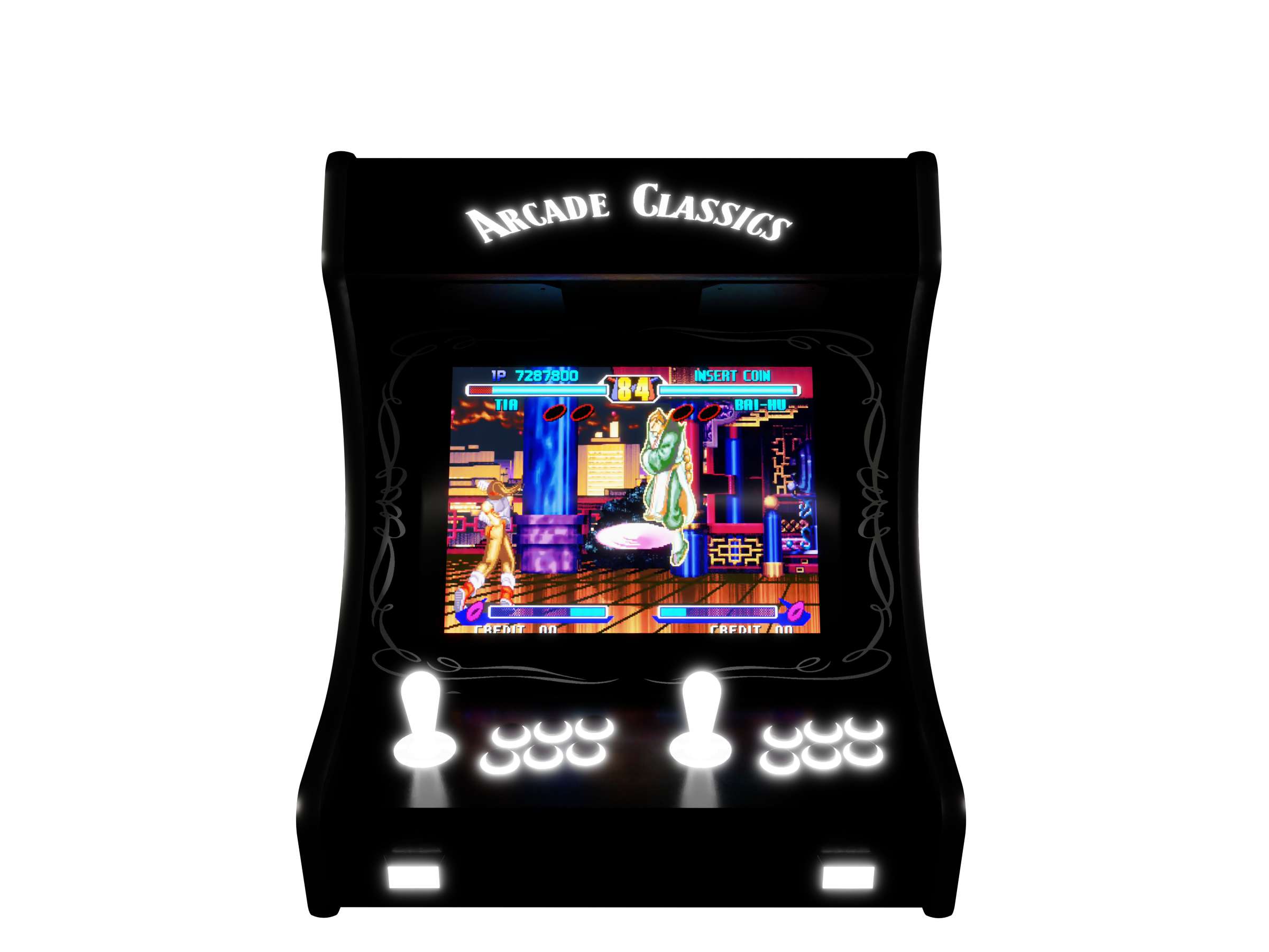 Arcade Classics Black B19J T