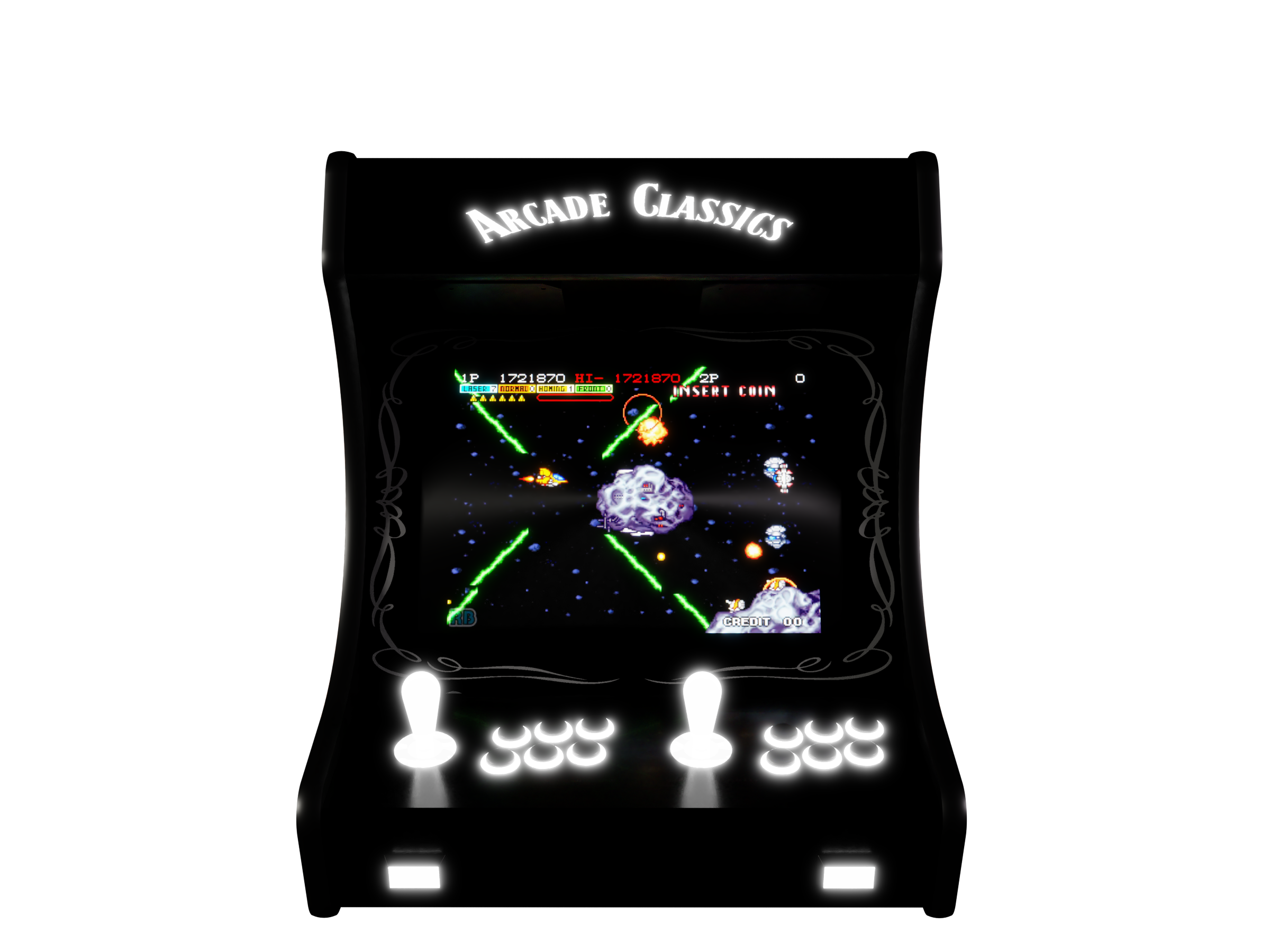 Arcade Classics Brown B19J T