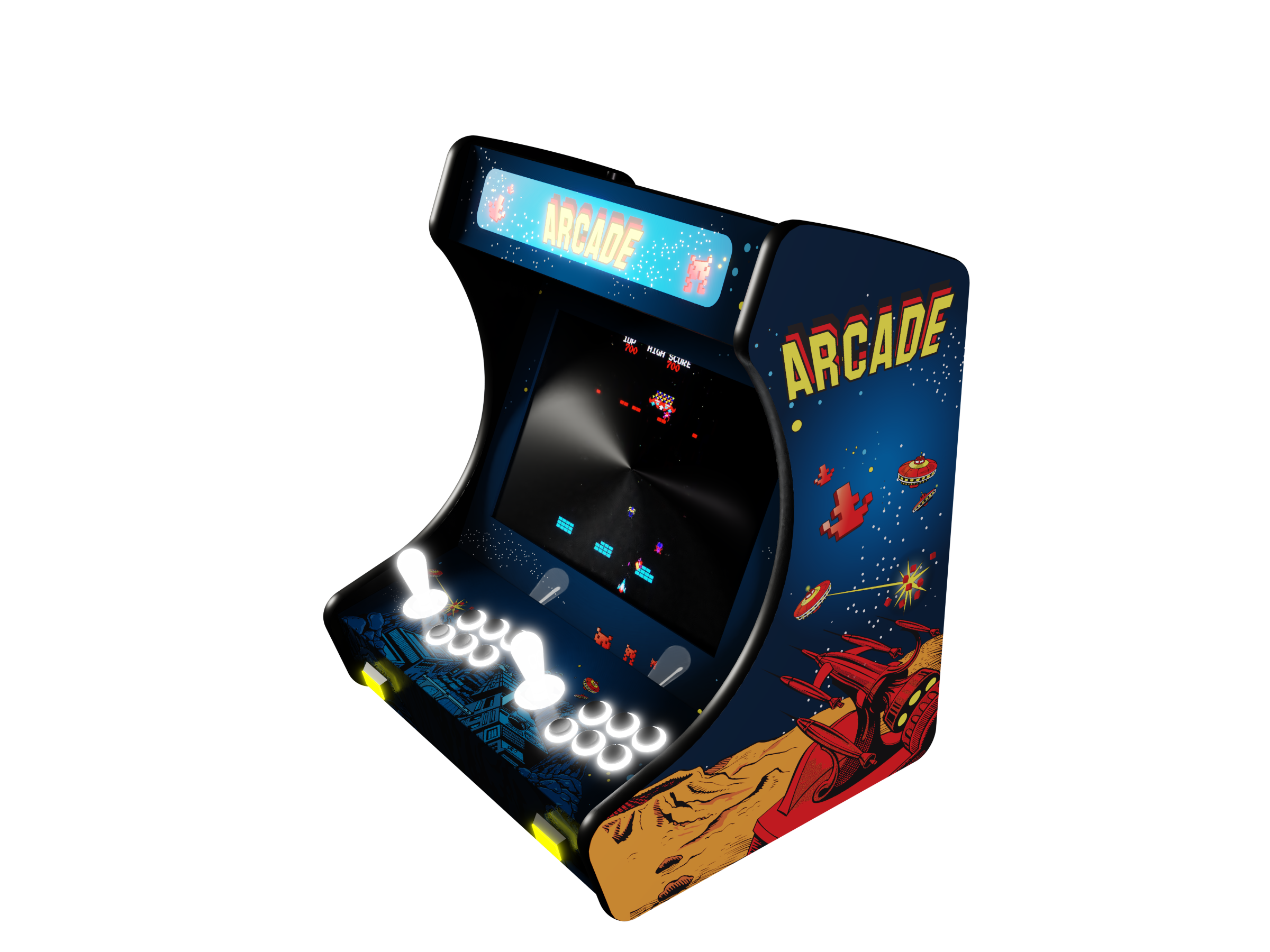 Bartop Space Noir