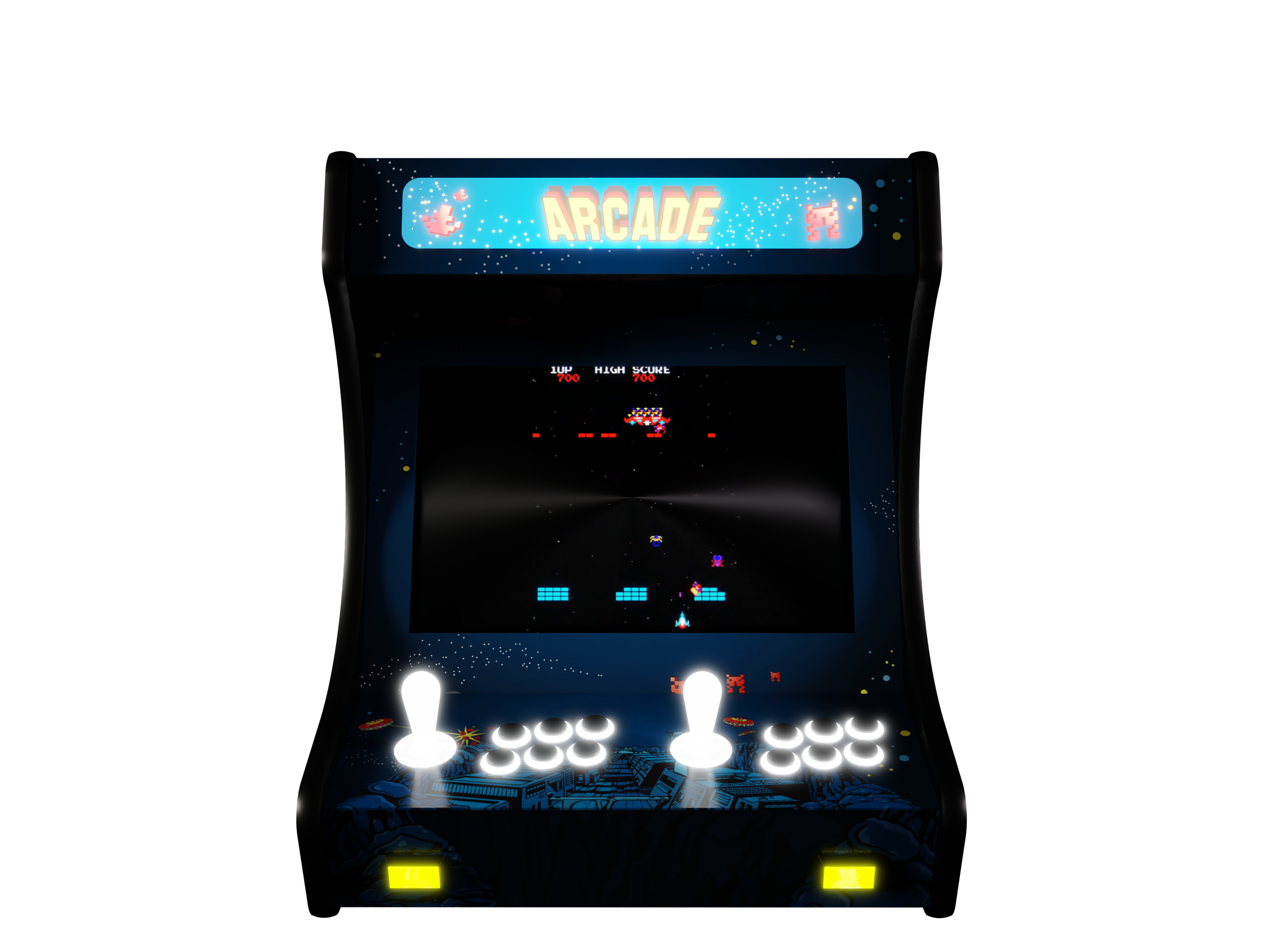 Arcade Invaders B19J T