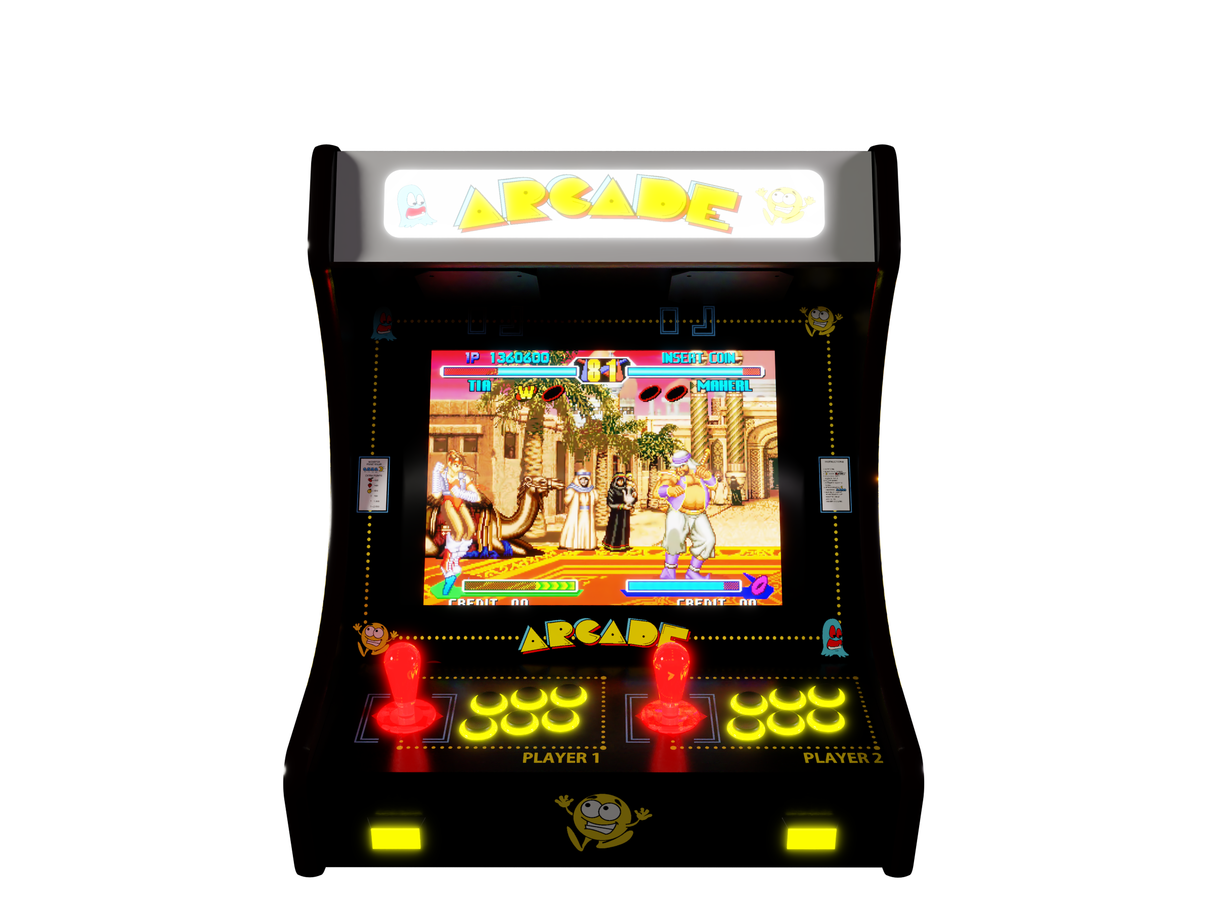 Arcade Pacman B19J T